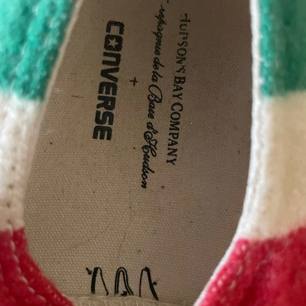 Converse + Hudson's Bay Company collab Wool Jack Purcell size W:12 M:10.5 - Picture 2 of 3